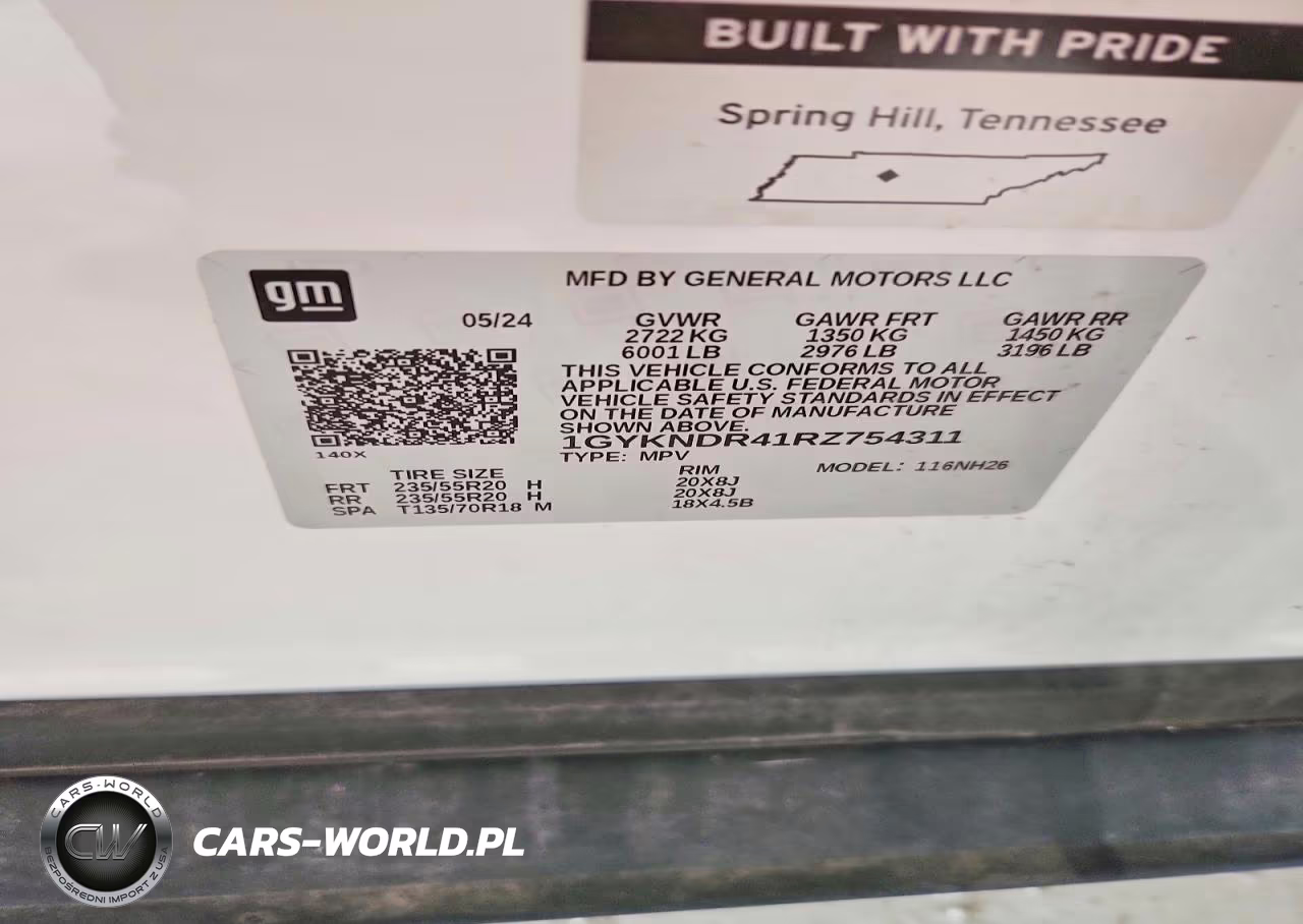 2024 Cadillac Xt5 Premium Luxury VIN:1GYKNDR41RZ754311 - 13
