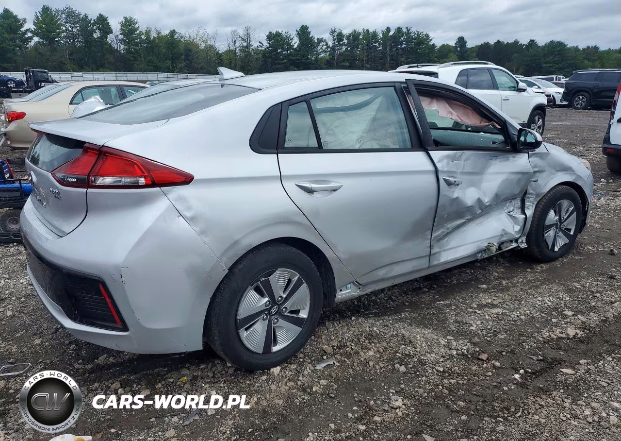 2019 Hyundai Ioniq Blue VIN:KMHC65LC8KU140805 - 3