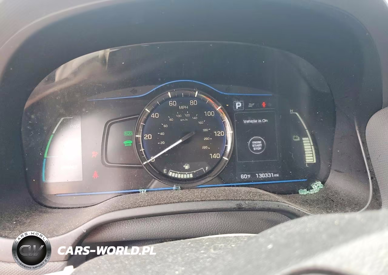 2019 Hyundai Ioniq Blue VIN:KMHC65LC8KU140805 - 9