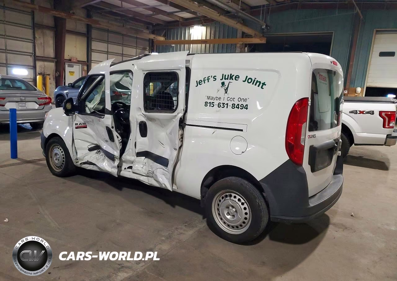 2018 Ram Promaster City St Delivery Van VIN:ZFBERFAB1J6J18767 - 2