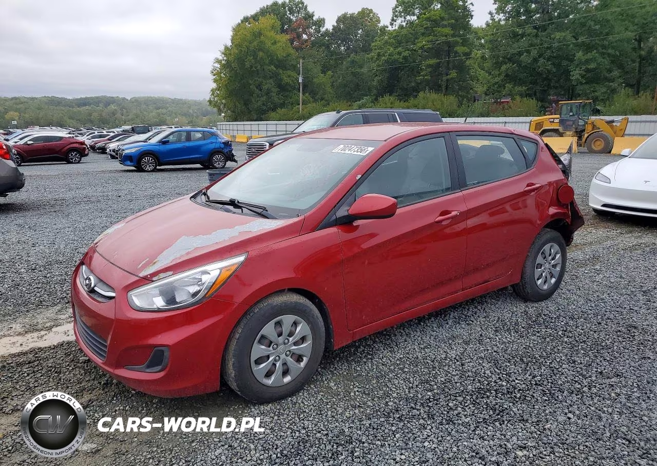 2017 Hyundai Accent Se VIN:KMHCT5AE4HU364482 - 1