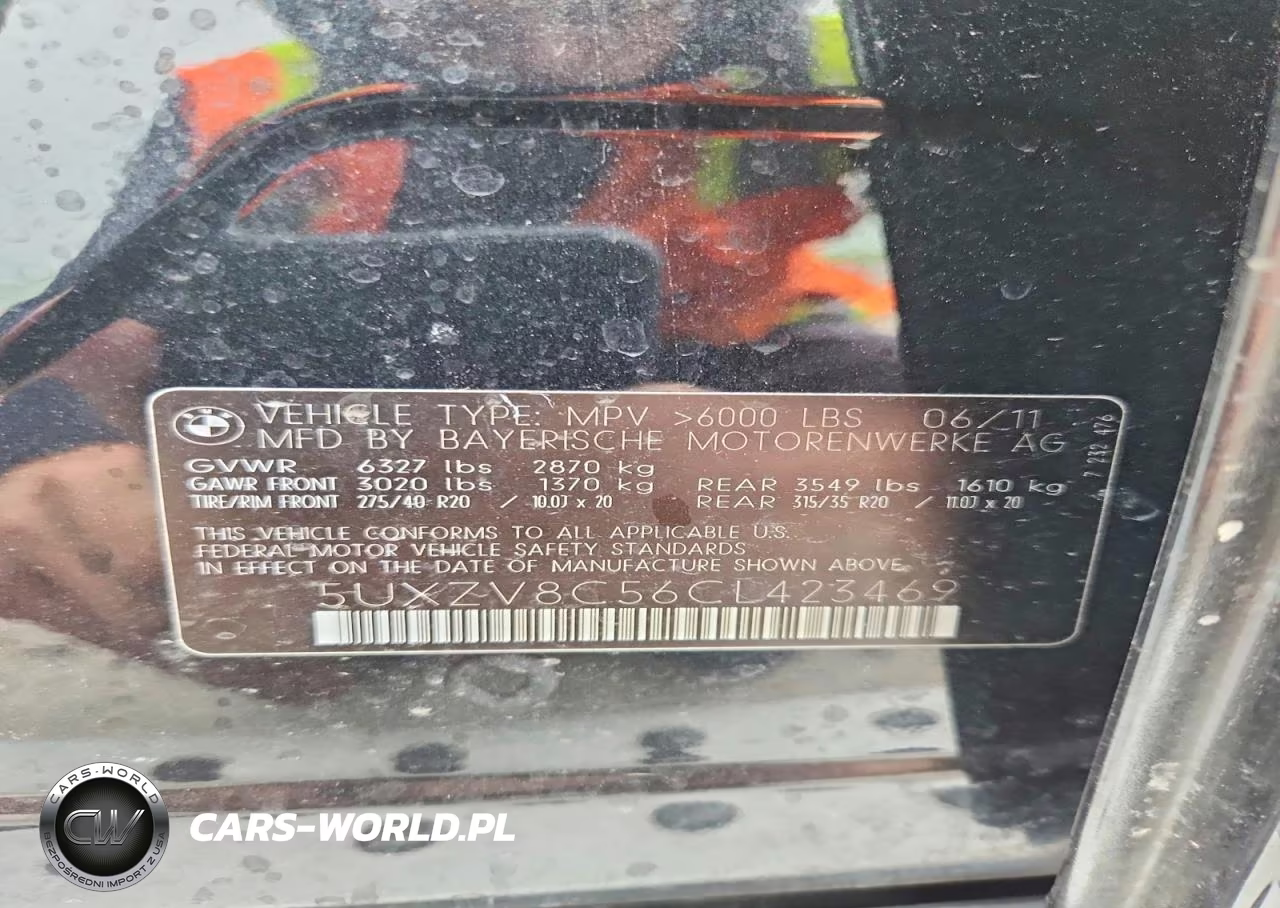 2012 BMW X5 xDrive50I VIN:5UXZV8C56CL423469 - 13
