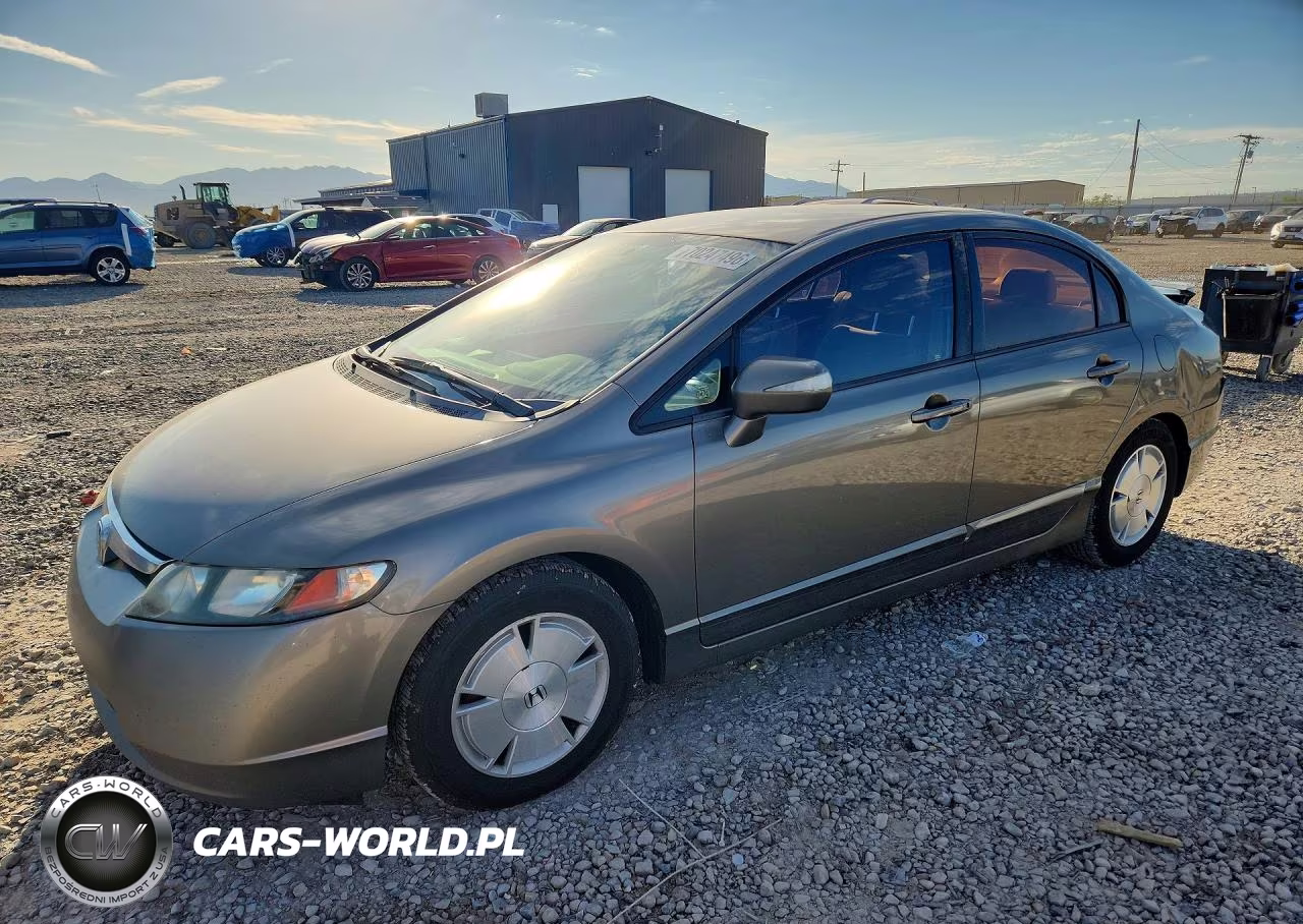 2008 Honda Civic Hybrid VIN:JHMFA36278S030077 - 1