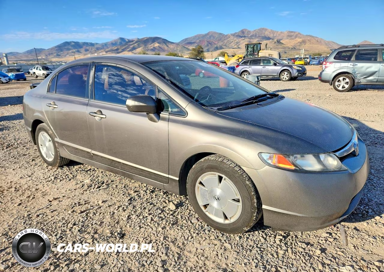 2008 Honda Civic Hybrid VIN:JHMFA36278S030077 - 4