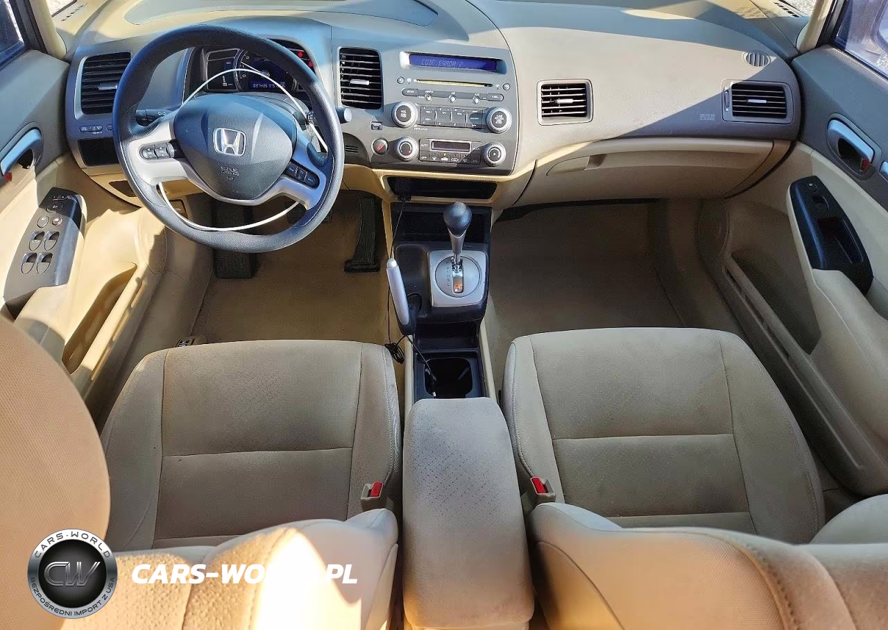 2008 Honda Civic Hybrid VIN:JHMFA36278S030077 - 8