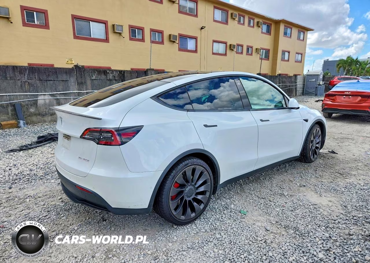 2022 Tesla Model Y VIN:7SAYGDEF4NF322736 - 3
