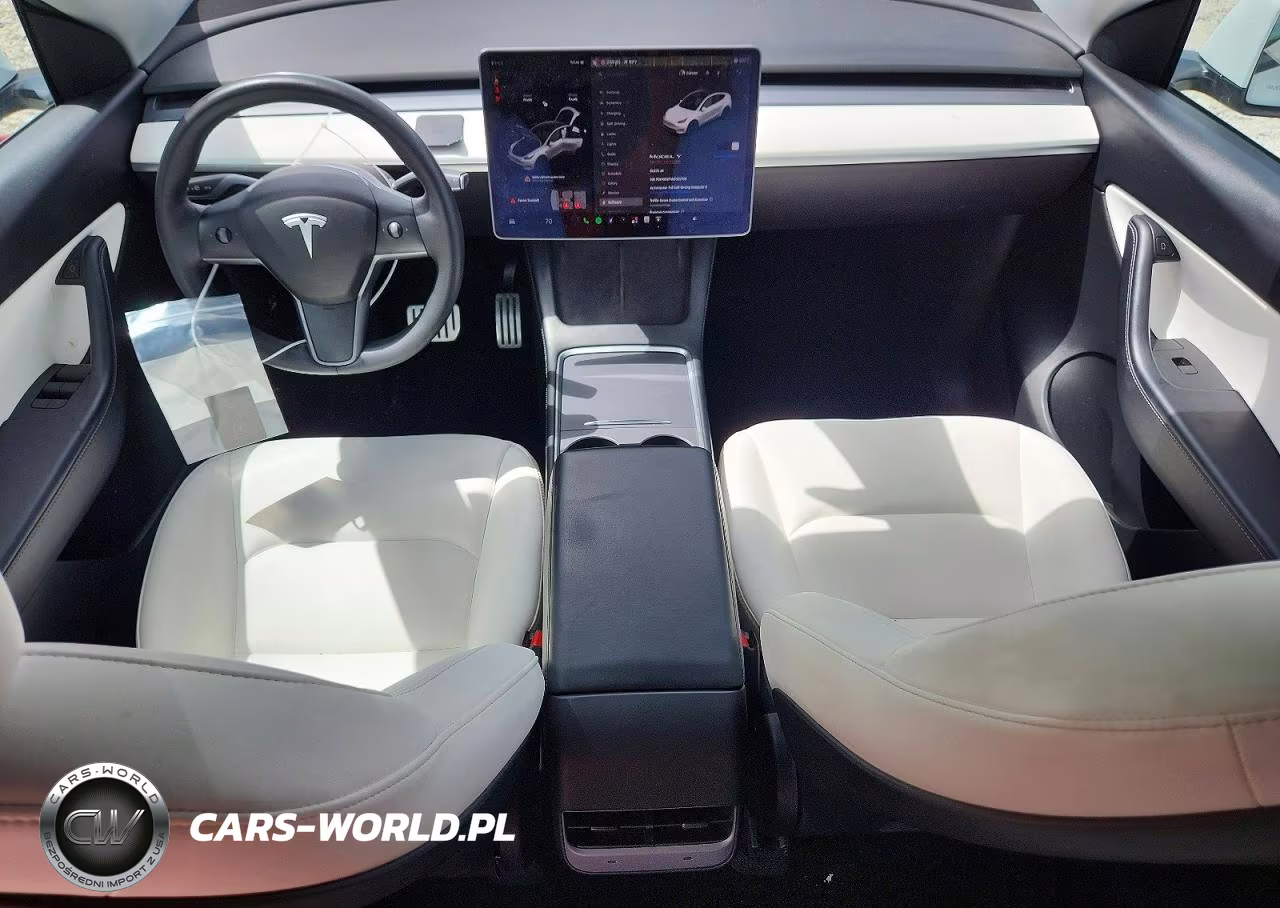 2022 Tesla Model Y VIN:7SAYGDEF4NF322736 - 8