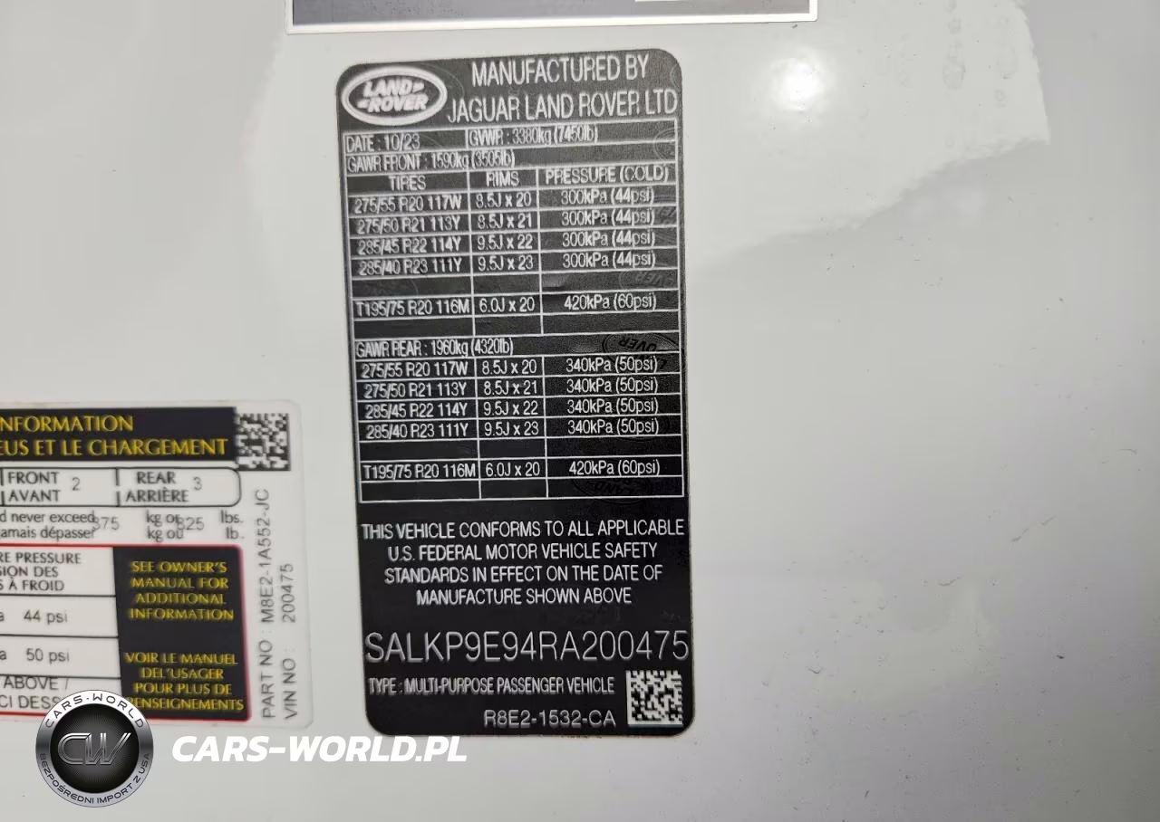 2024 Land Rover Range Rover Se VIN:SALKP9E94RA200475 - 13