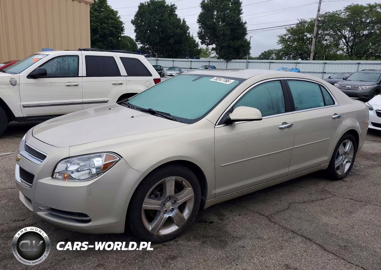 2012 Chevrolet Malibu 3Lt VIN:1G1ZF5E73CF163082 - 1