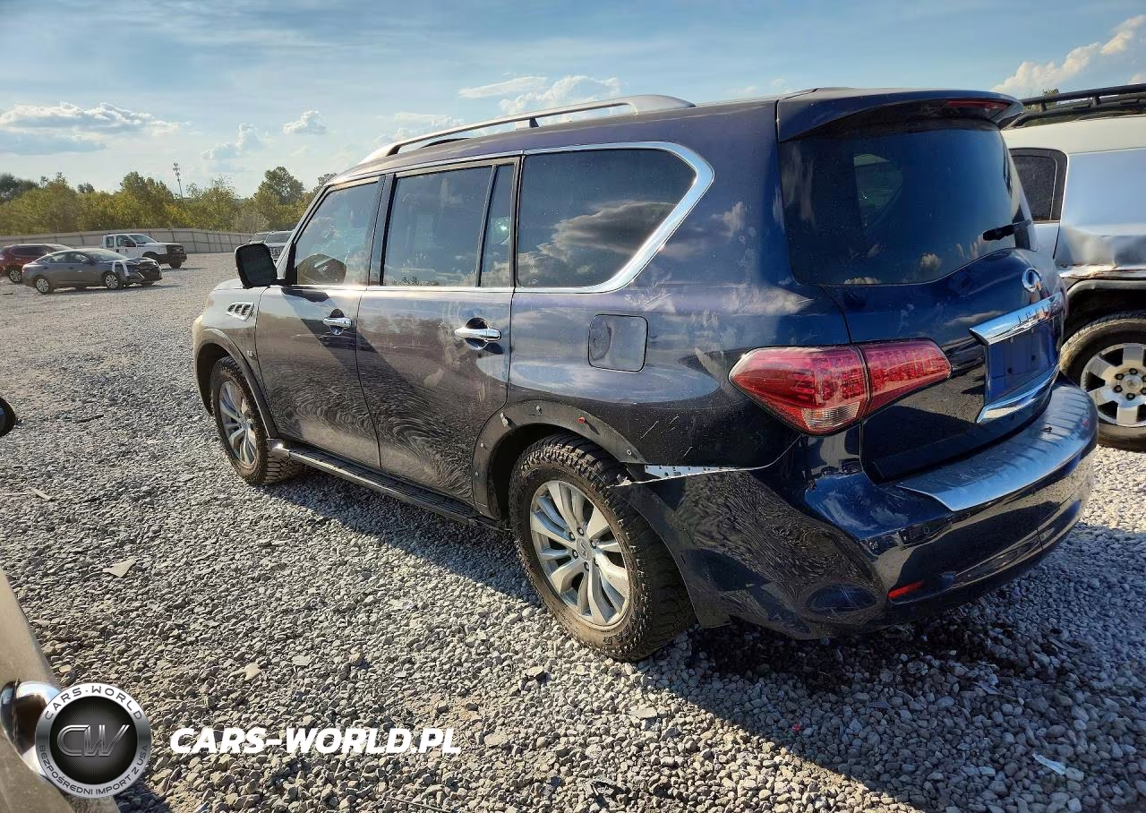 2017 Infiniti Qx80 Base VIN:JN8AZ2NF8H9644649 - 2