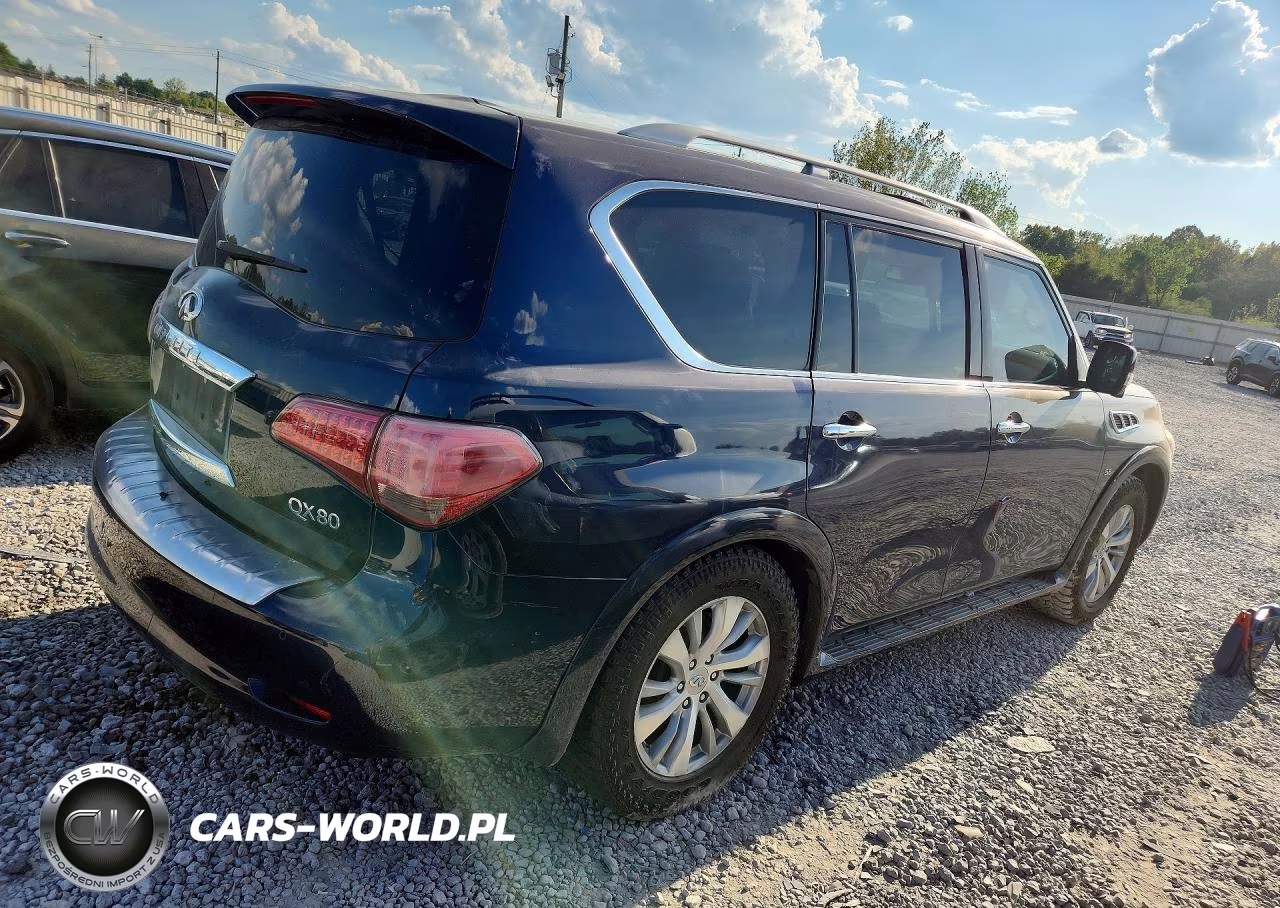 2017 Infiniti Qx80 Base VIN:JN8AZ2NF8H9644649 - 3