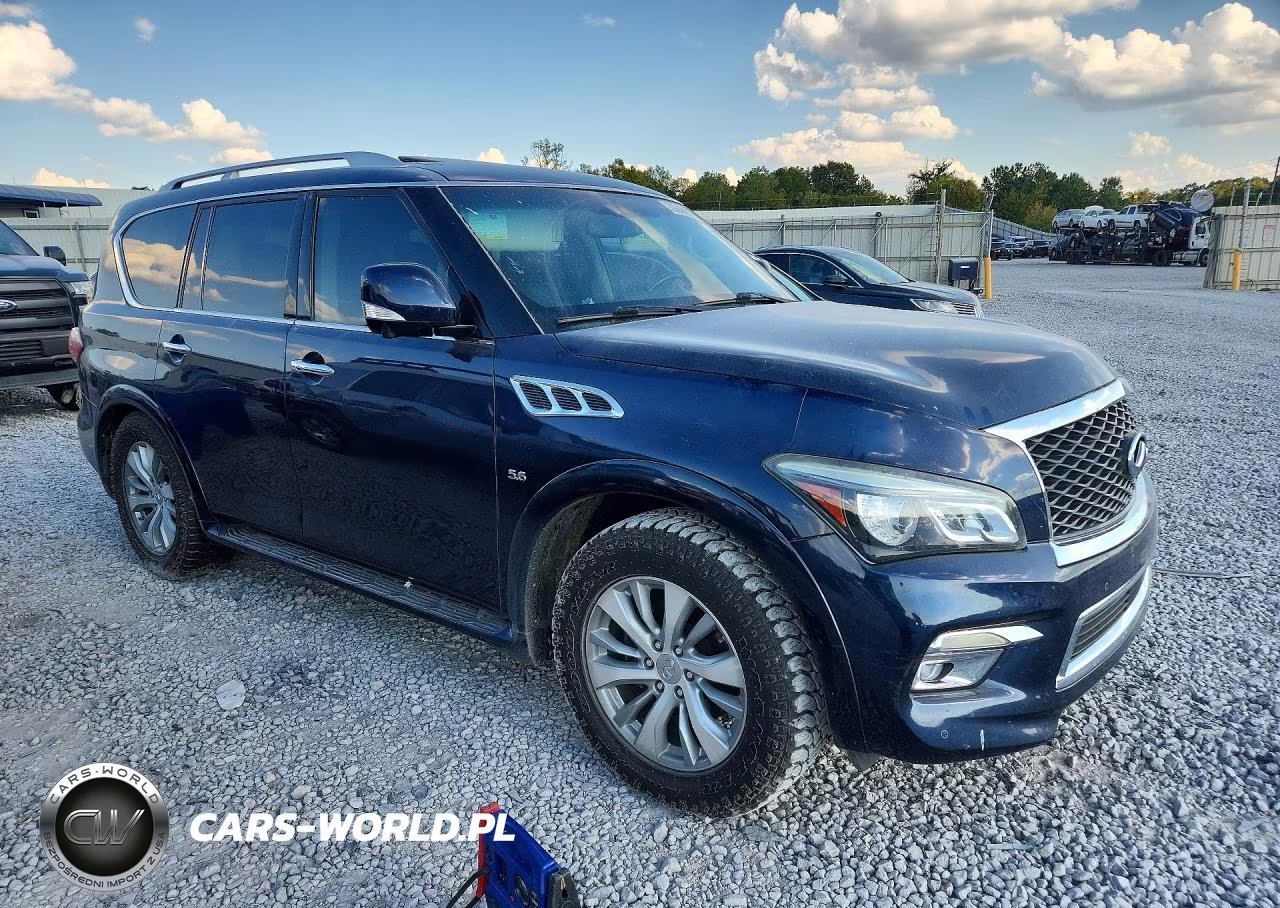 2017 Infiniti Qx80 Base VIN:JN8AZ2NF8H9644649 - 4