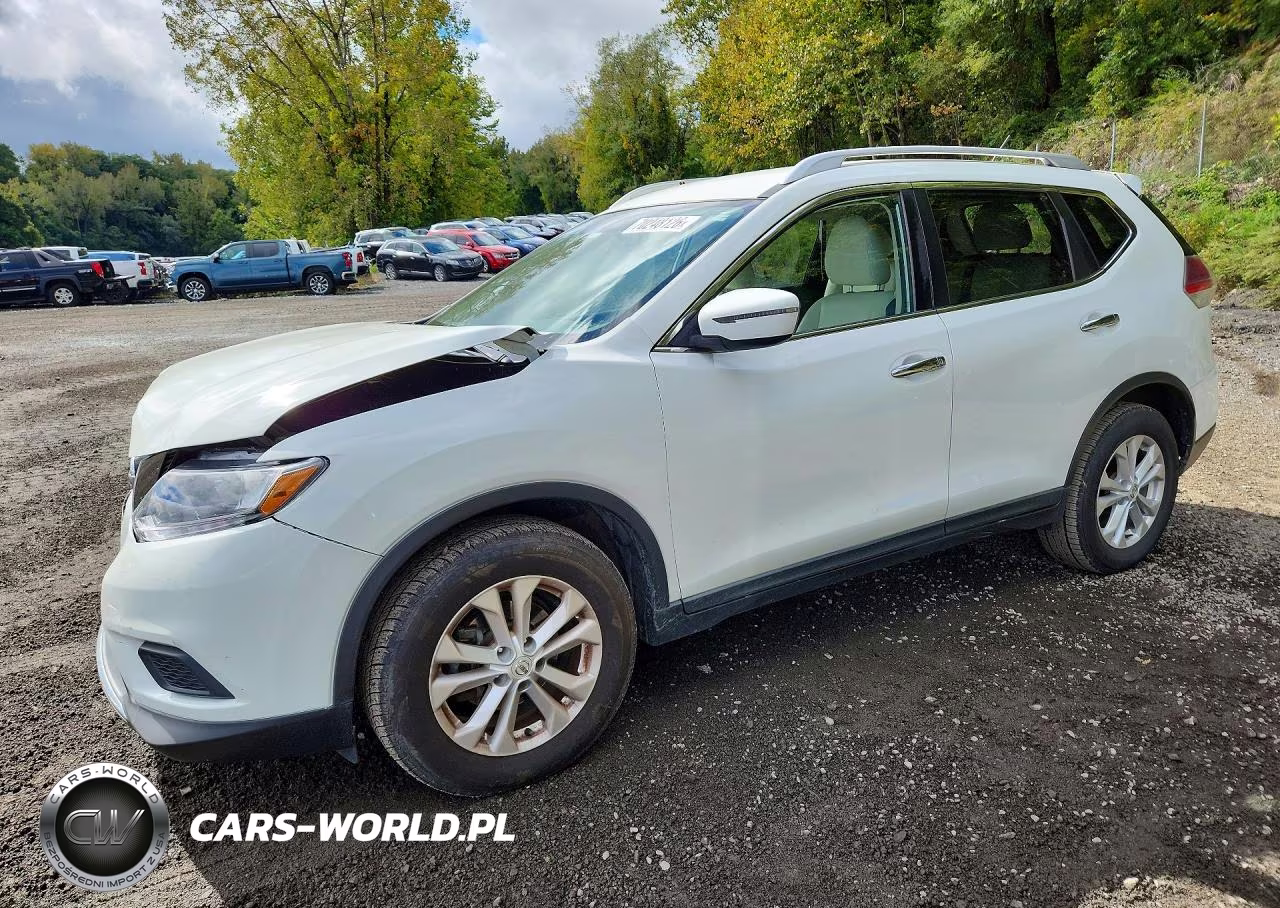 2016 Nissan Rogue Sv VIN:KNMAT2MTXGP715185 - 1