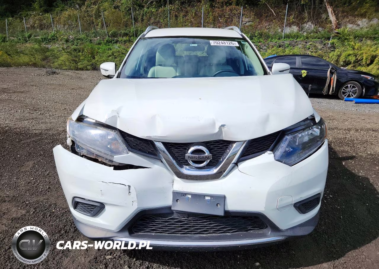 2016 Nissan Rogue Sv VIN:KNMAT2MTXGP715185 - 5