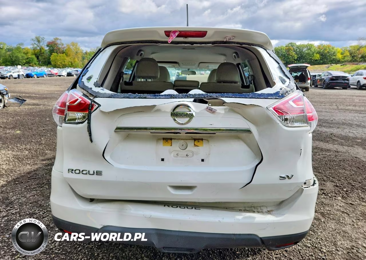 2016 Nissan Rogue Sv VIN:KNMAT2MTXGP715185 - 6