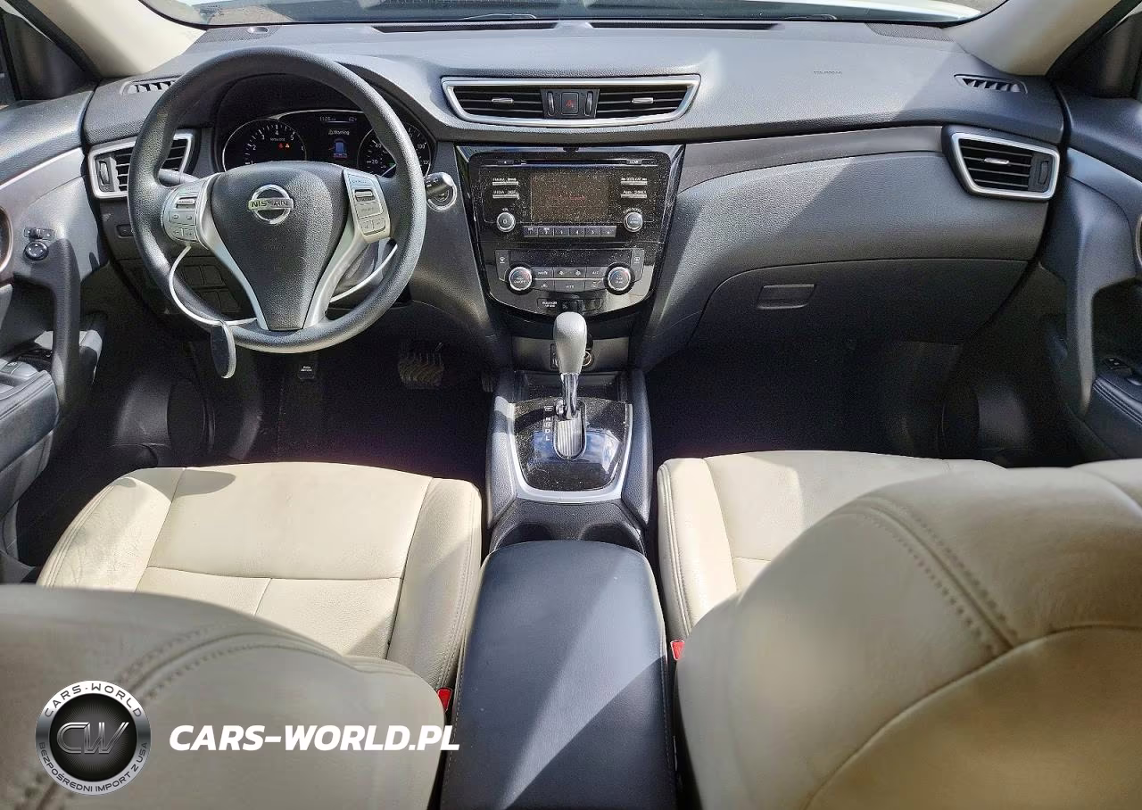 2016 Nissan Rogue Sv VIN:KNMAT2MTXGP715185 - 8