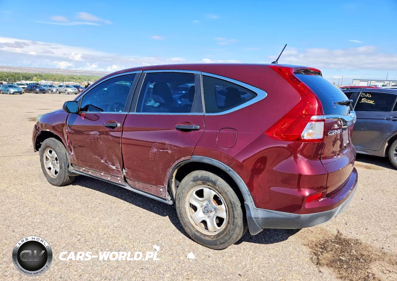 2015 Honda Cr-V Lx VIN:5J6RM4H33FL076069 - 2