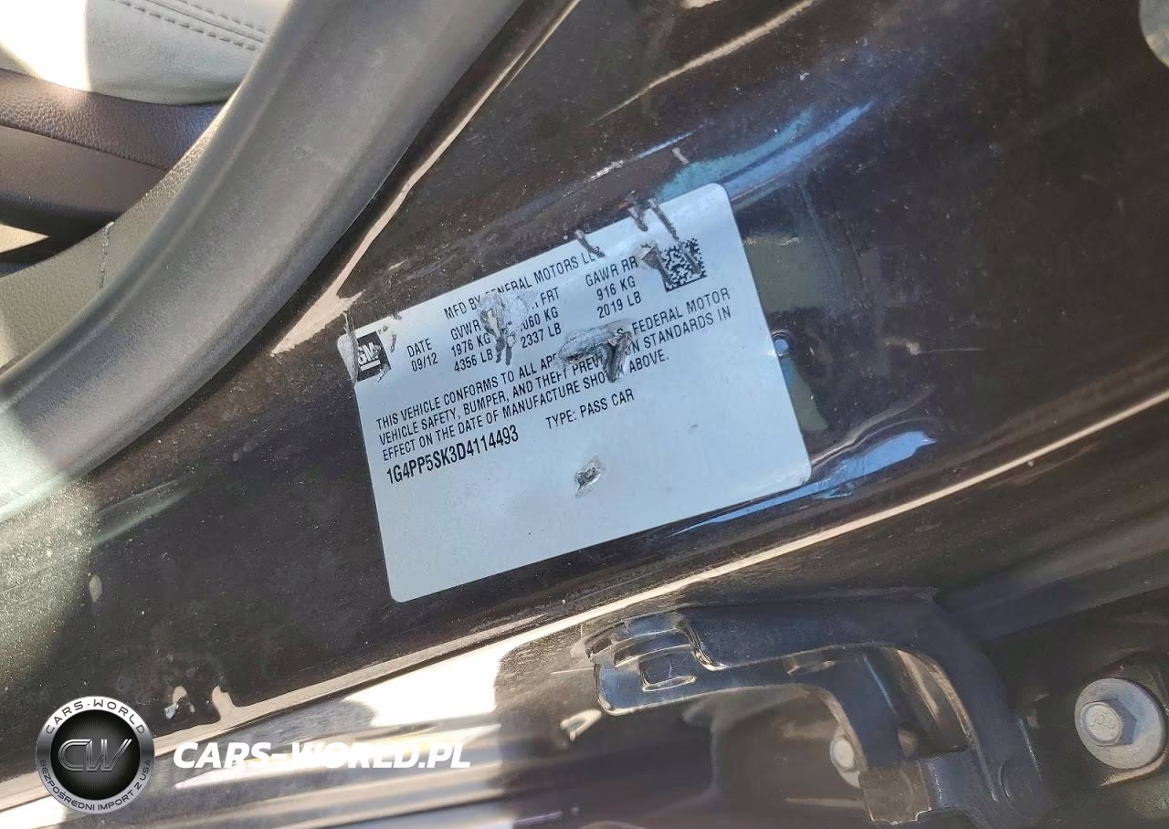 2013 Buick Verano VIN:1G4PP5SK3D4114493 - 12