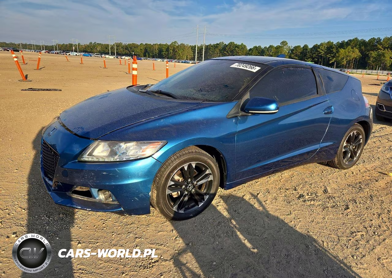 2014 Honda Cr-Z Ex VIN:JHMZF1D6XES002097 - 1