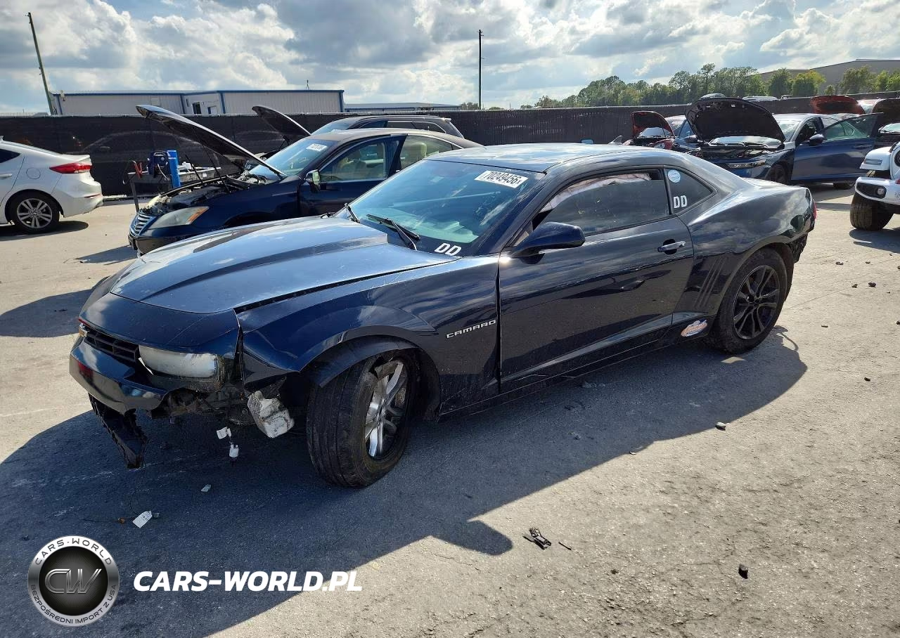 2014 Chevrolet Camaro Ls VIN:2G1FA1E37E9267724 - 1
