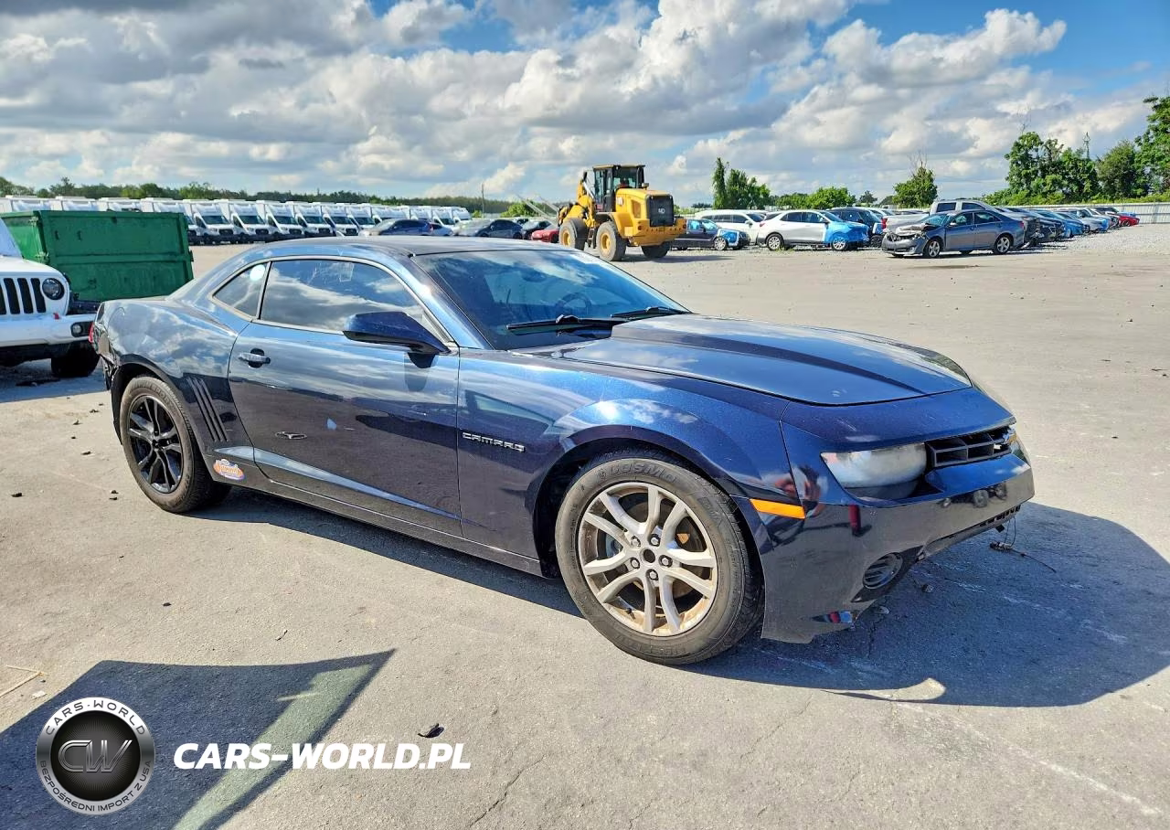 2014 Chevrolet Camaro Ls VIN:2G1FA1E37E9267724 - 4