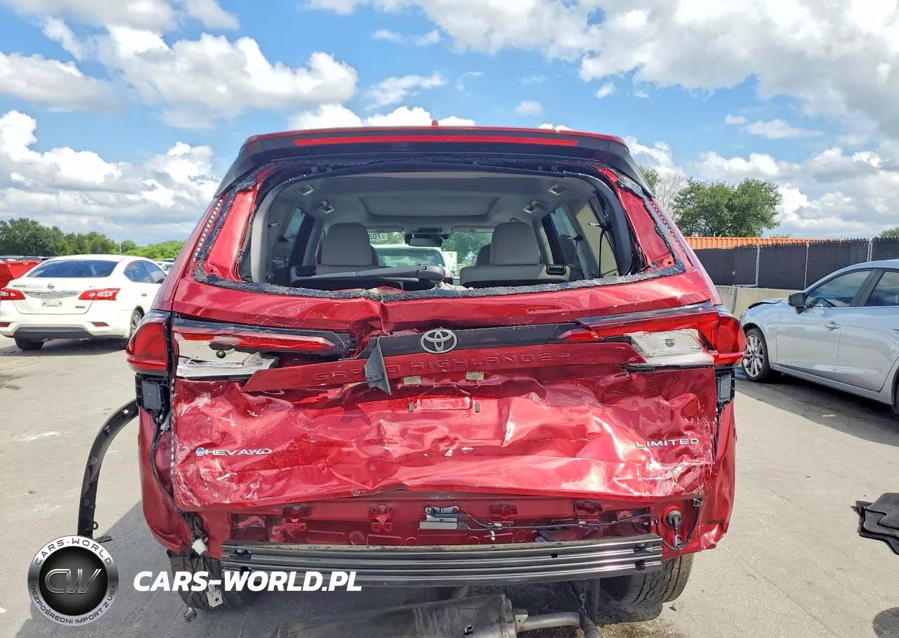 2025 Toyota Grand Highlander Hybrid Limited VIN:5TDACAB56SS050962 - 6
