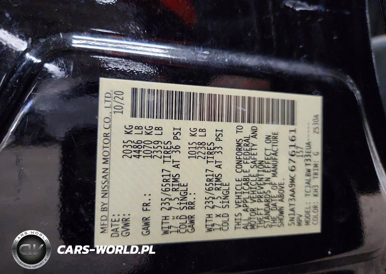 2021 Nissan Rogue S VIN:5N1AT3AA9MC676161 - 13