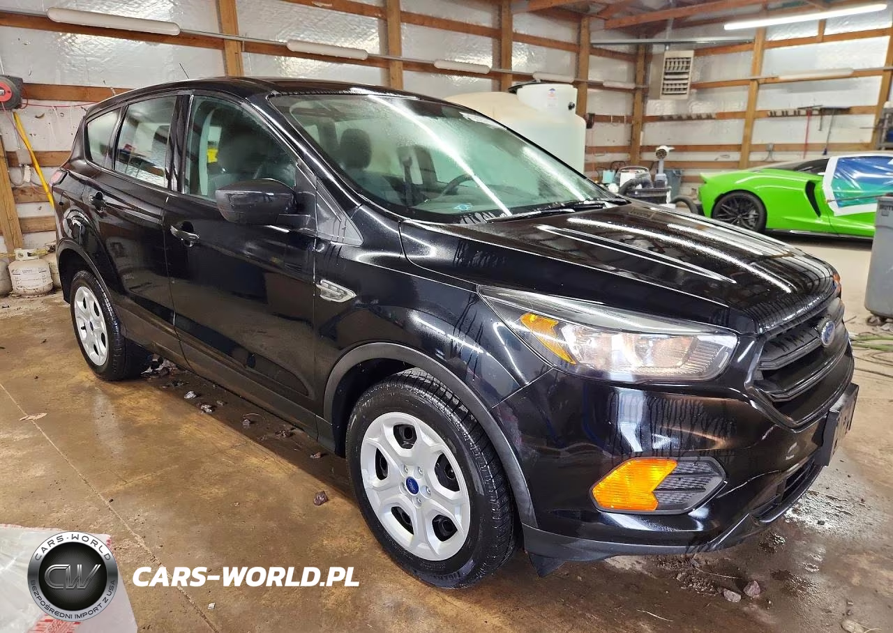 2018 Ford Escape S VIN:1FMCU0F74JUD01589 - 4