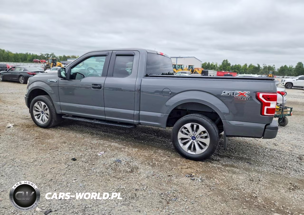 2018 Ford F150 Super Cab VIN:1FTFX1E54JFB97852 - 2