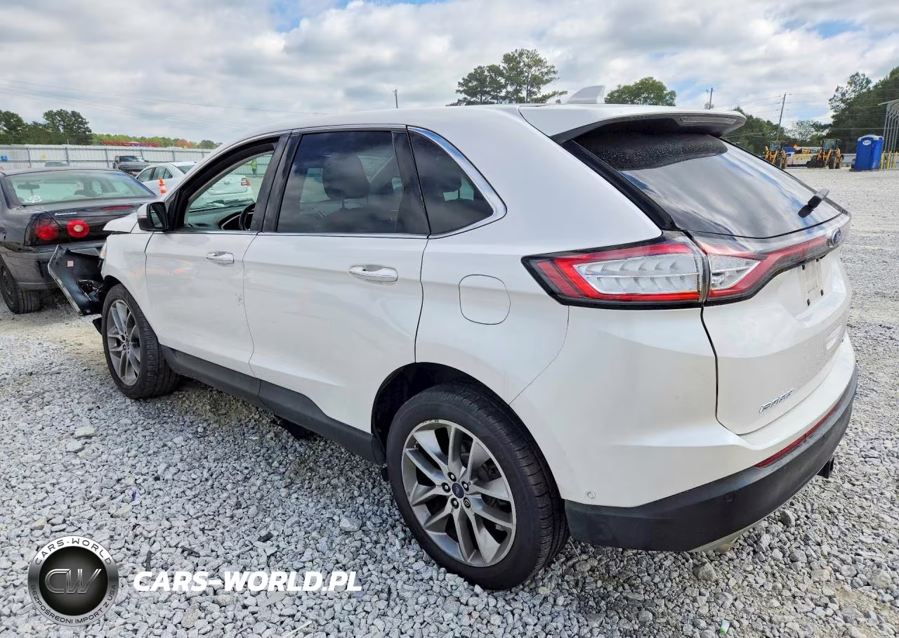 2015 Ford Edge Titanium VIN:2FMPK4K83FBC09156 - 2