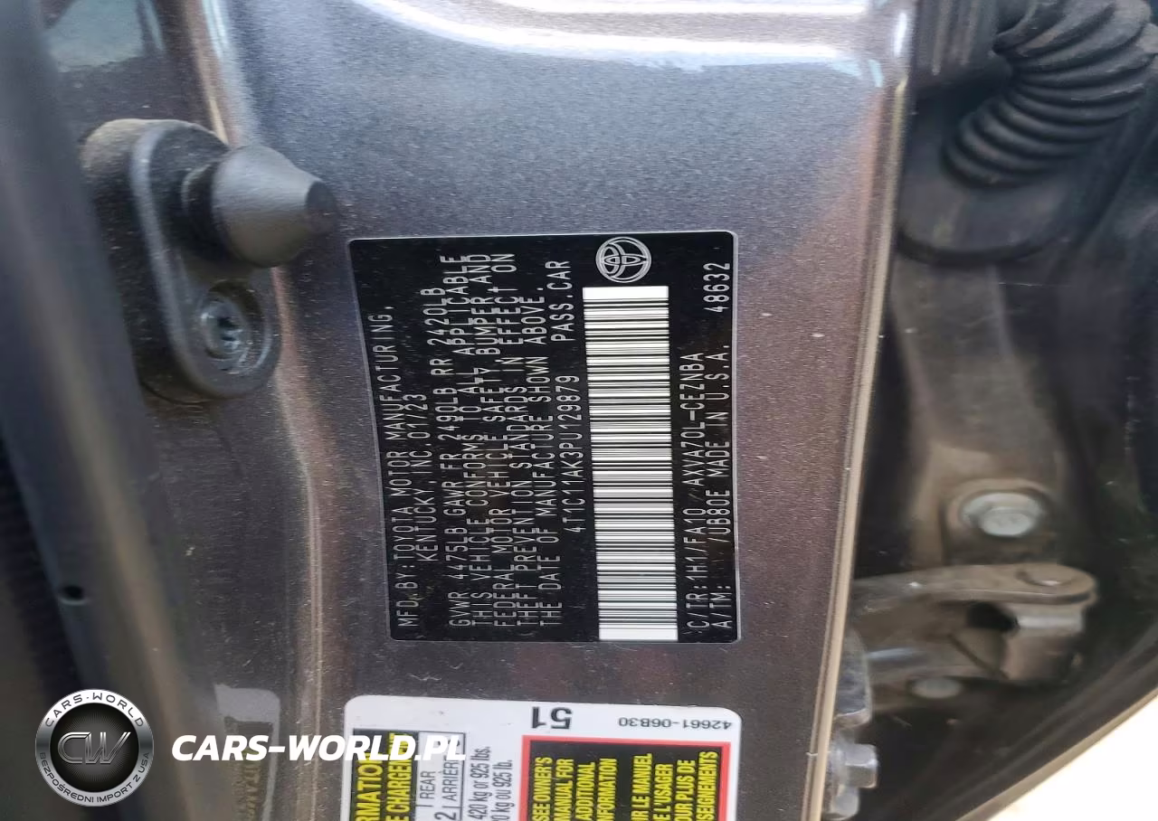 2023 Toyota Camry Le VIN:4T1C11AK3PU129879 - 12