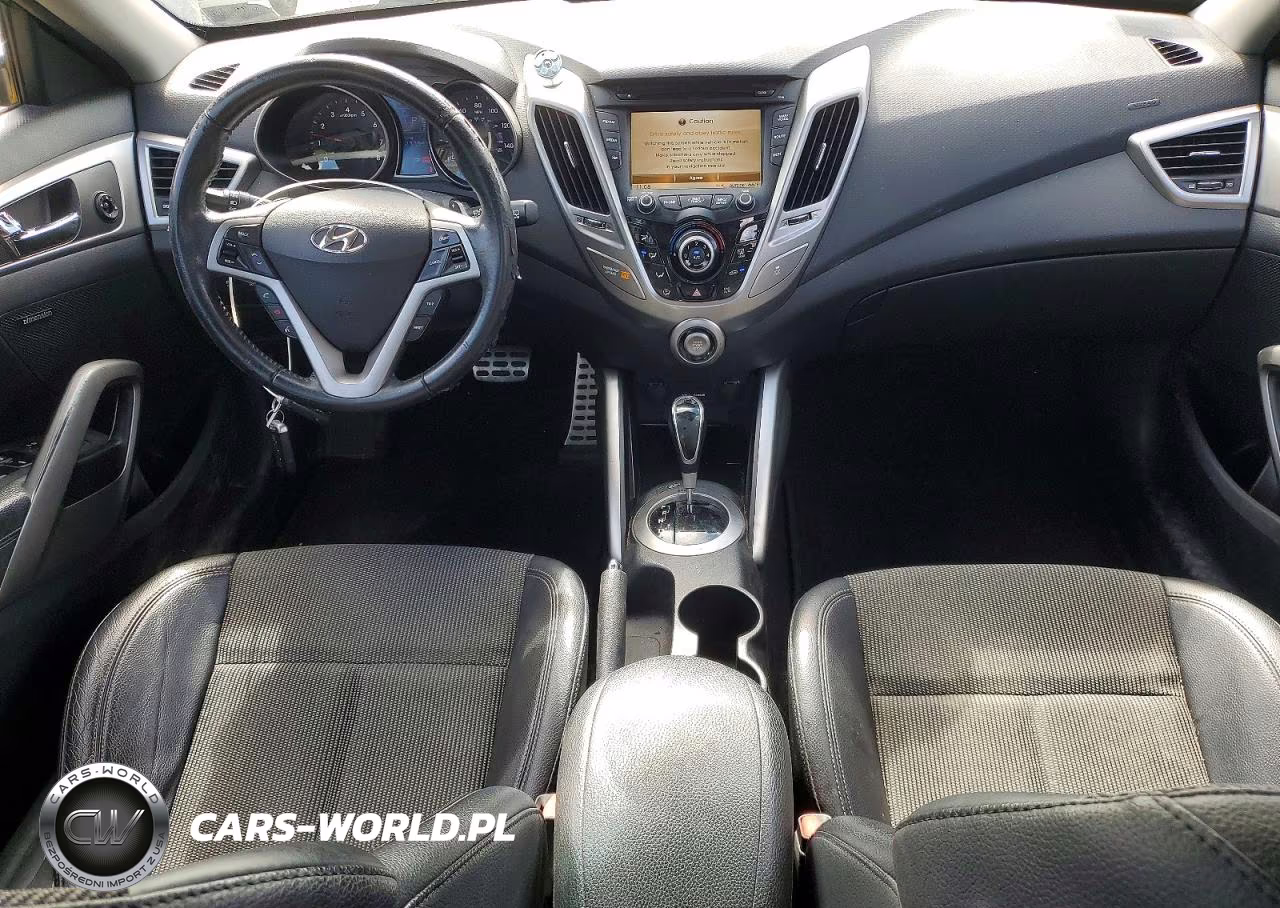 2013 Hyundai Veloster Base VIN:KMHTC6AD3DU144385 - 8