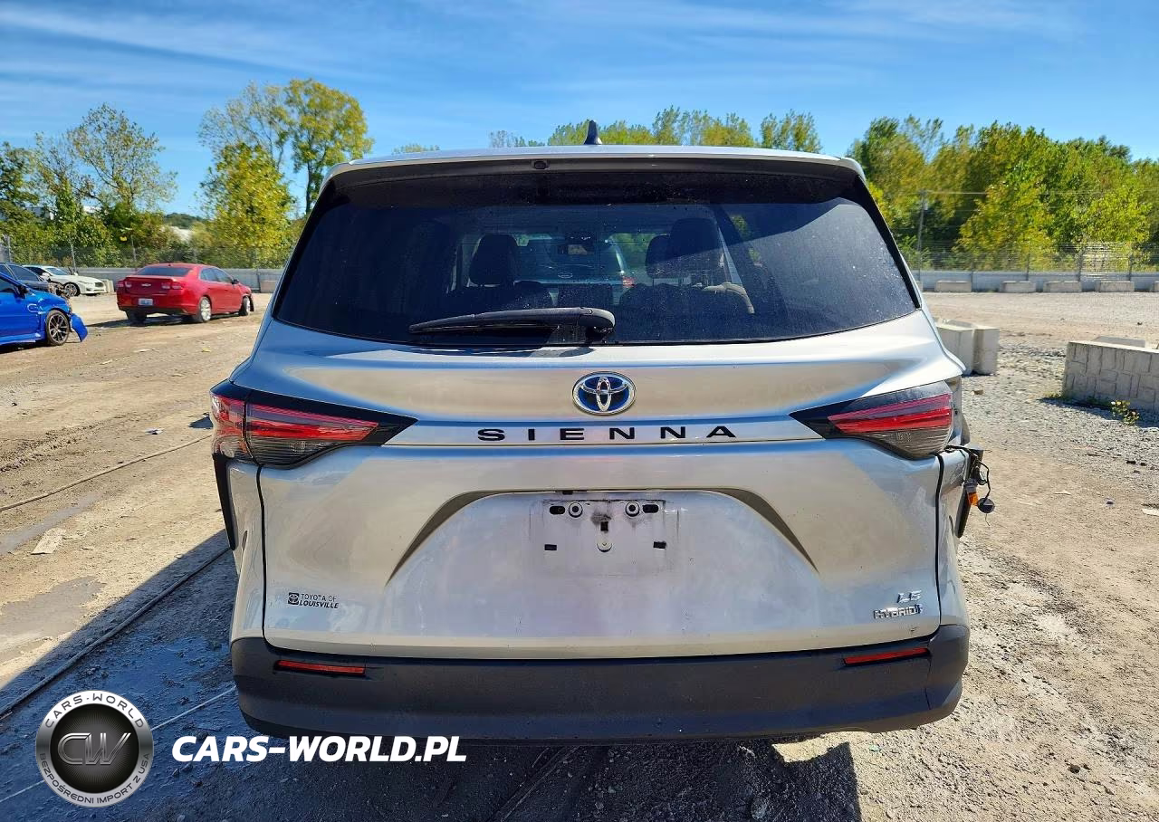 2022 Toyota Sienna Le VIN:5TDKRKEC7NS113056 - 6