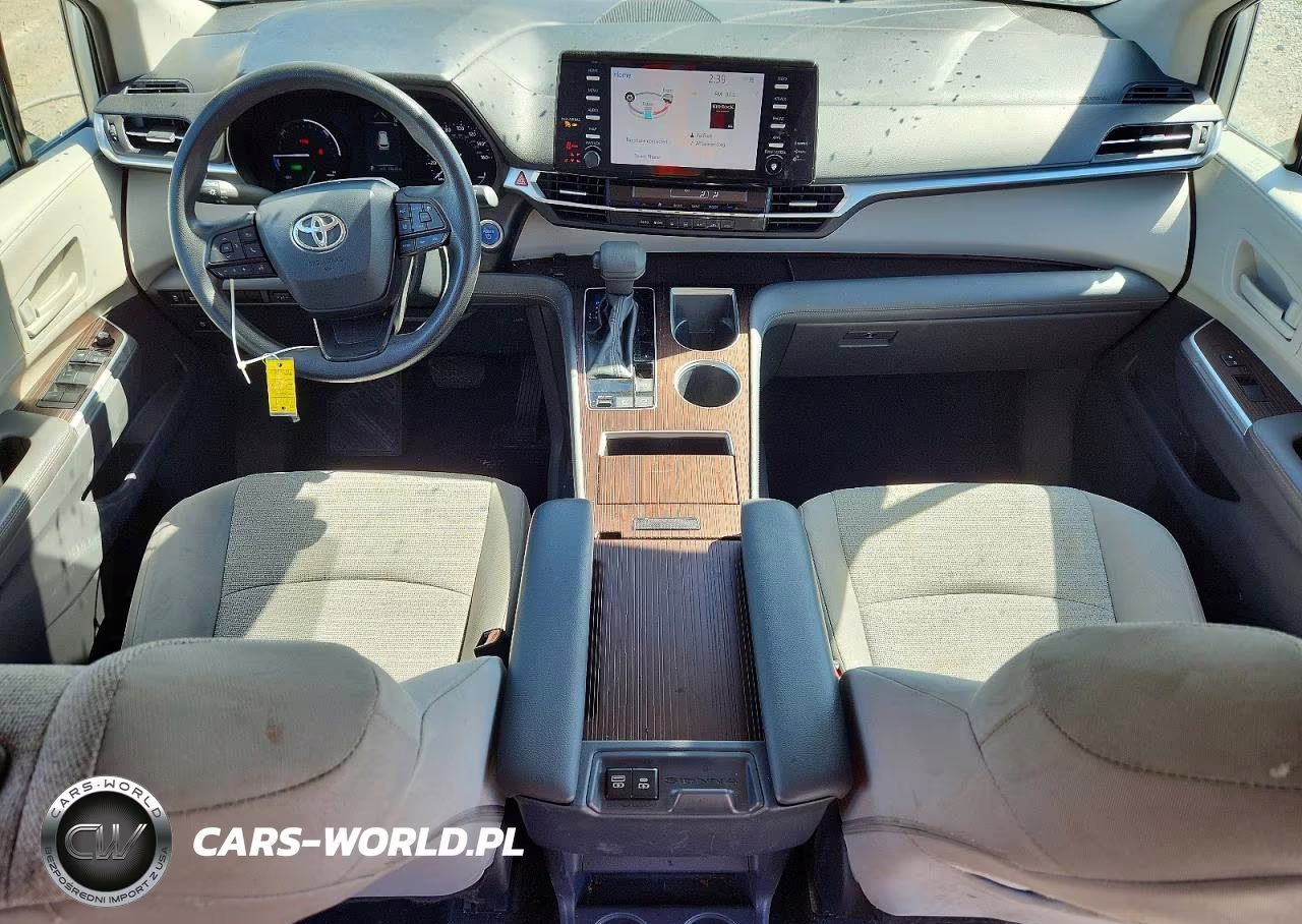 2022 Toyota Sienna Le VIN:5TDKRKEC7NS113056 - 8