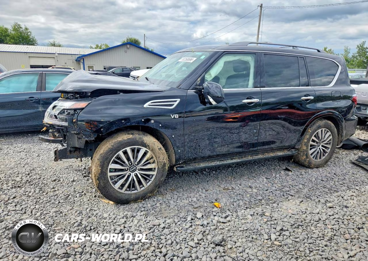 2021 Nissan Armada Sl VIN:JN8AY2BB3M9795557 - 1
