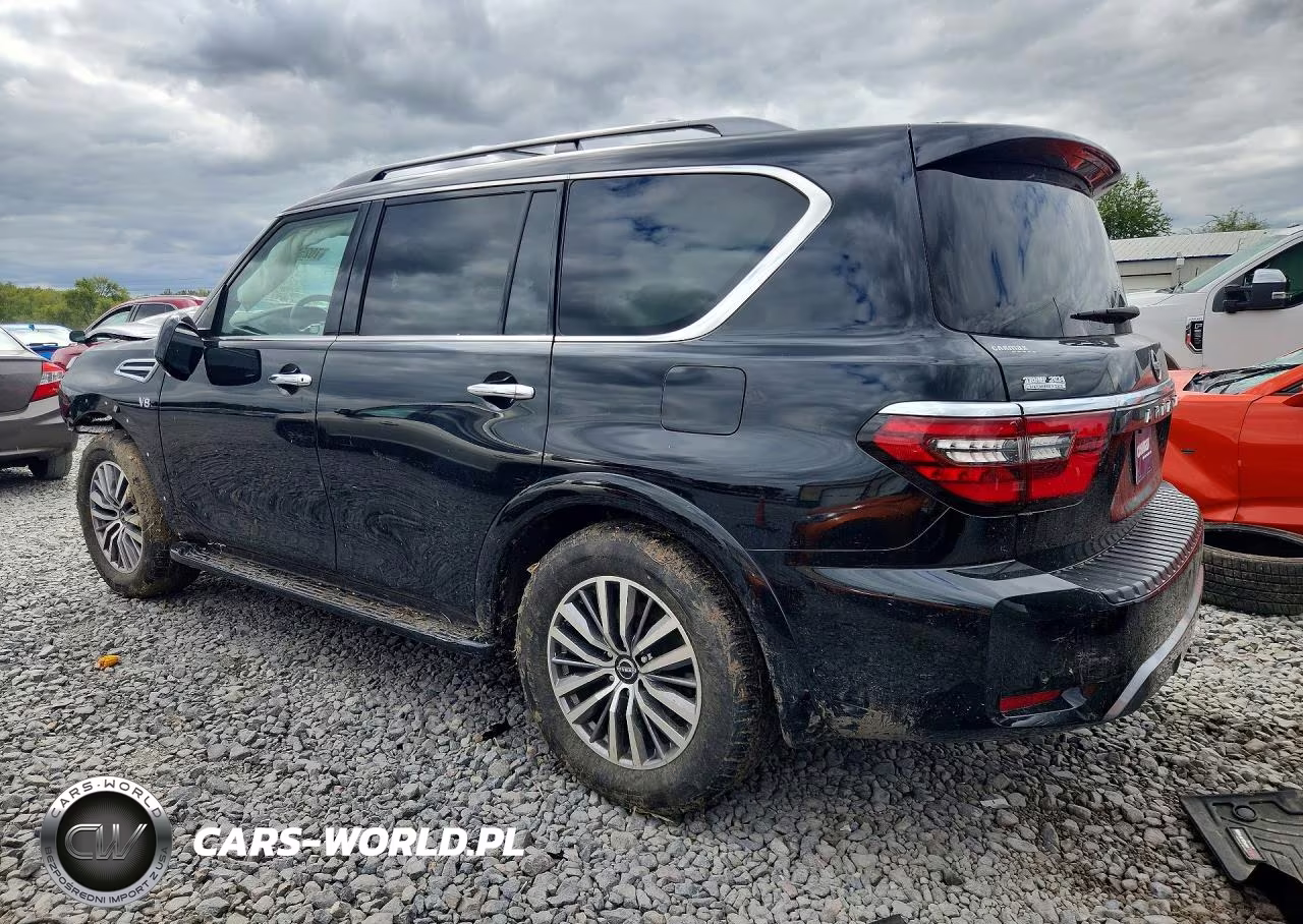 2021 Nissan Armada Sl VIN:JN8AY2BB3M9795557 - 2