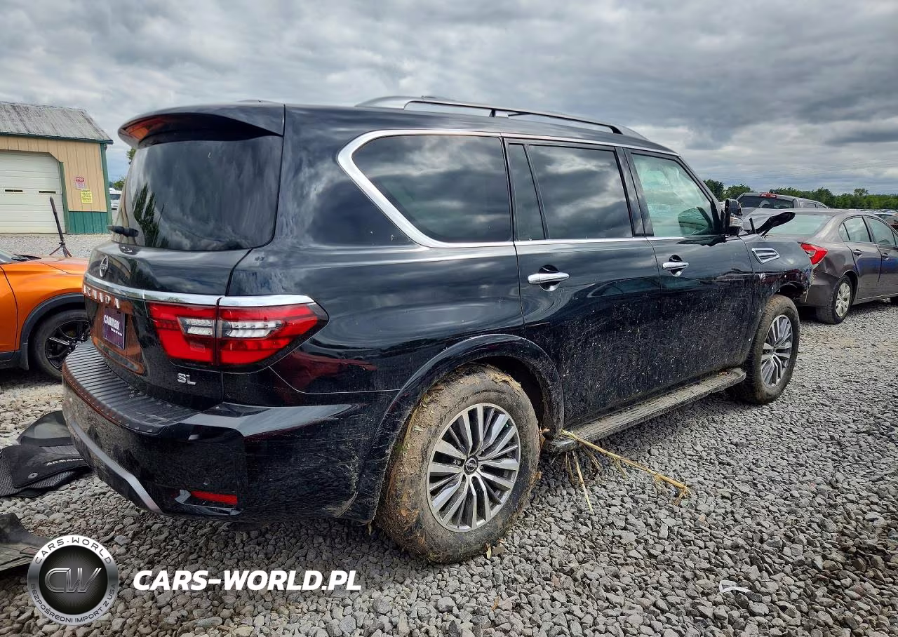 2021 Nissan Armada Sl VIN:JN8AY2BB3M9795557 - 3