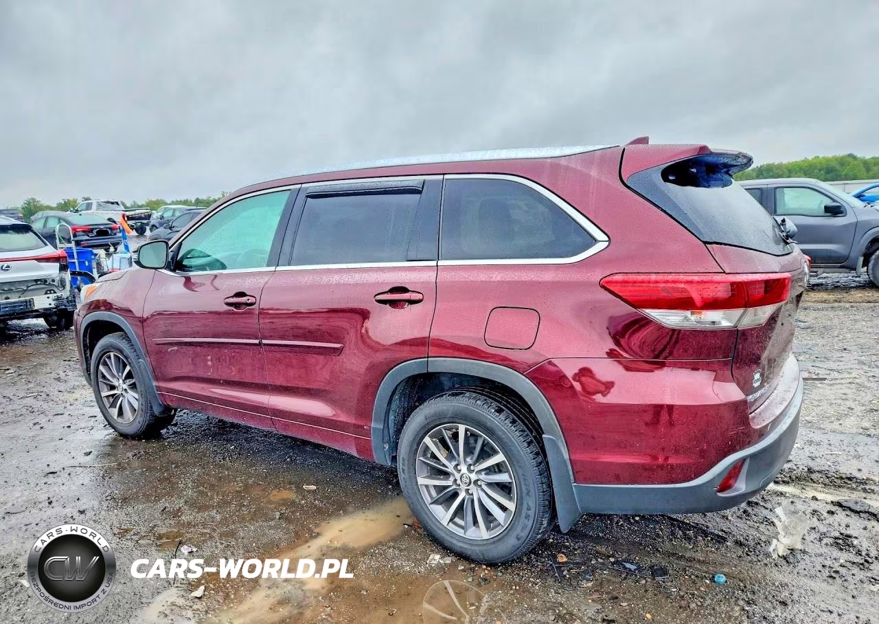 2017 Toyota Highlander Xle VIN:5TDJZRFH7HS406717 - 2