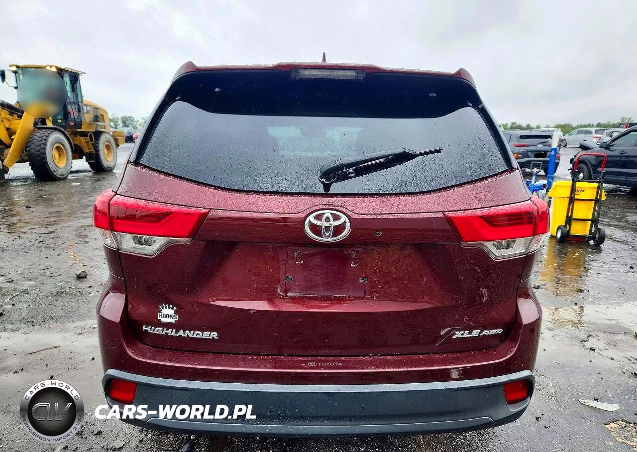 2017 Toyota Highlander Xle VIN:5TDJZRFH7HS406717 - 6