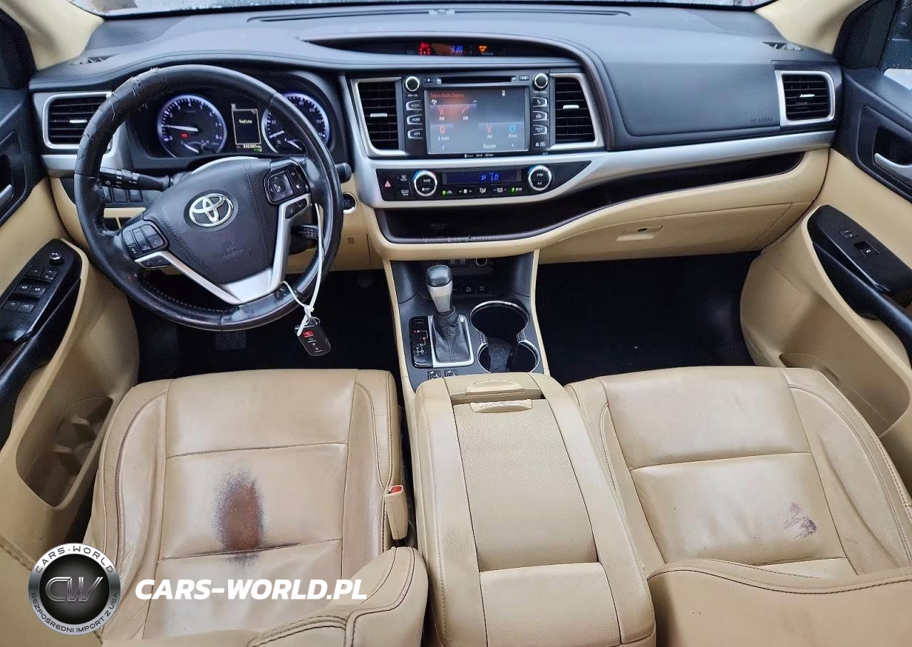 2017 Toyota Highlander Xle VIN:5TDJZRFH7HS406717 - 8