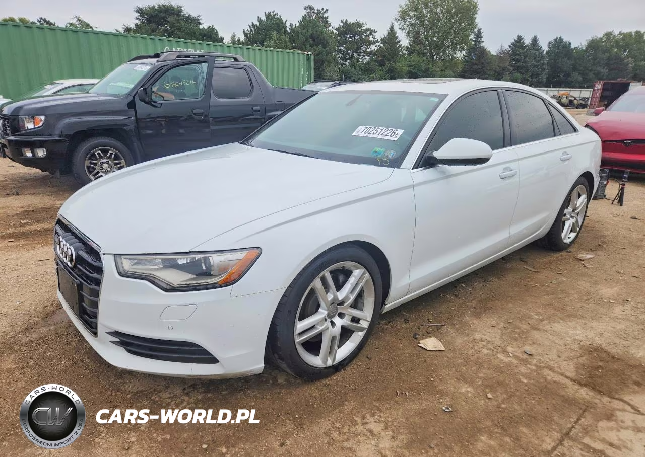 2014 Audi A6 Premium Plus VIN:WAUFMAFC1EN144198 - 1