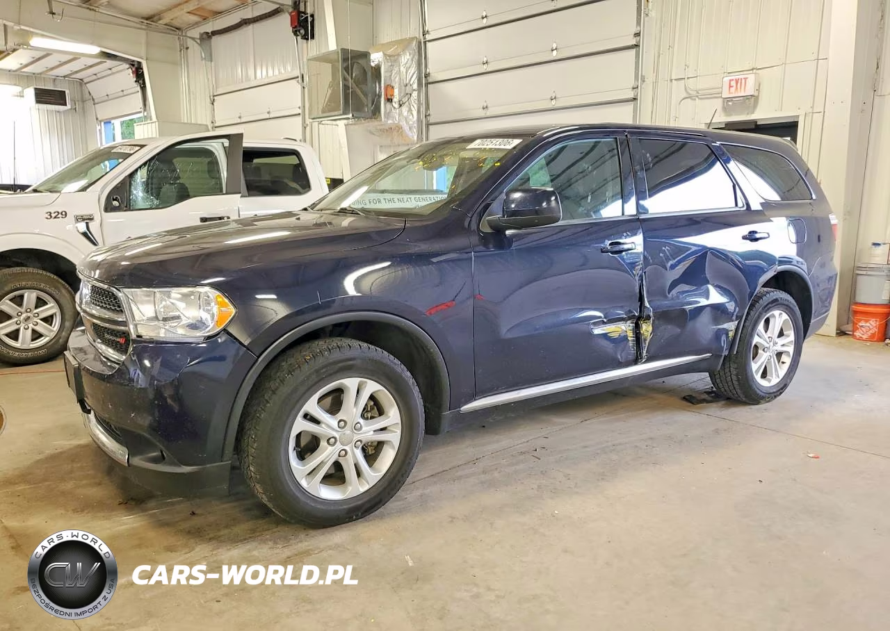 2013 Dodge Durango Sxt VIN:1C4RDJAG6DC681623 - 1