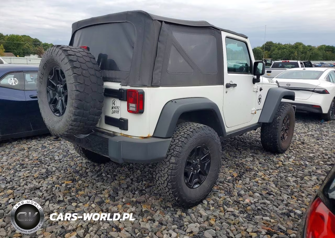2014 Jeep Wrangler Sport VIN:1C4AJWAGXEL304975 - 3