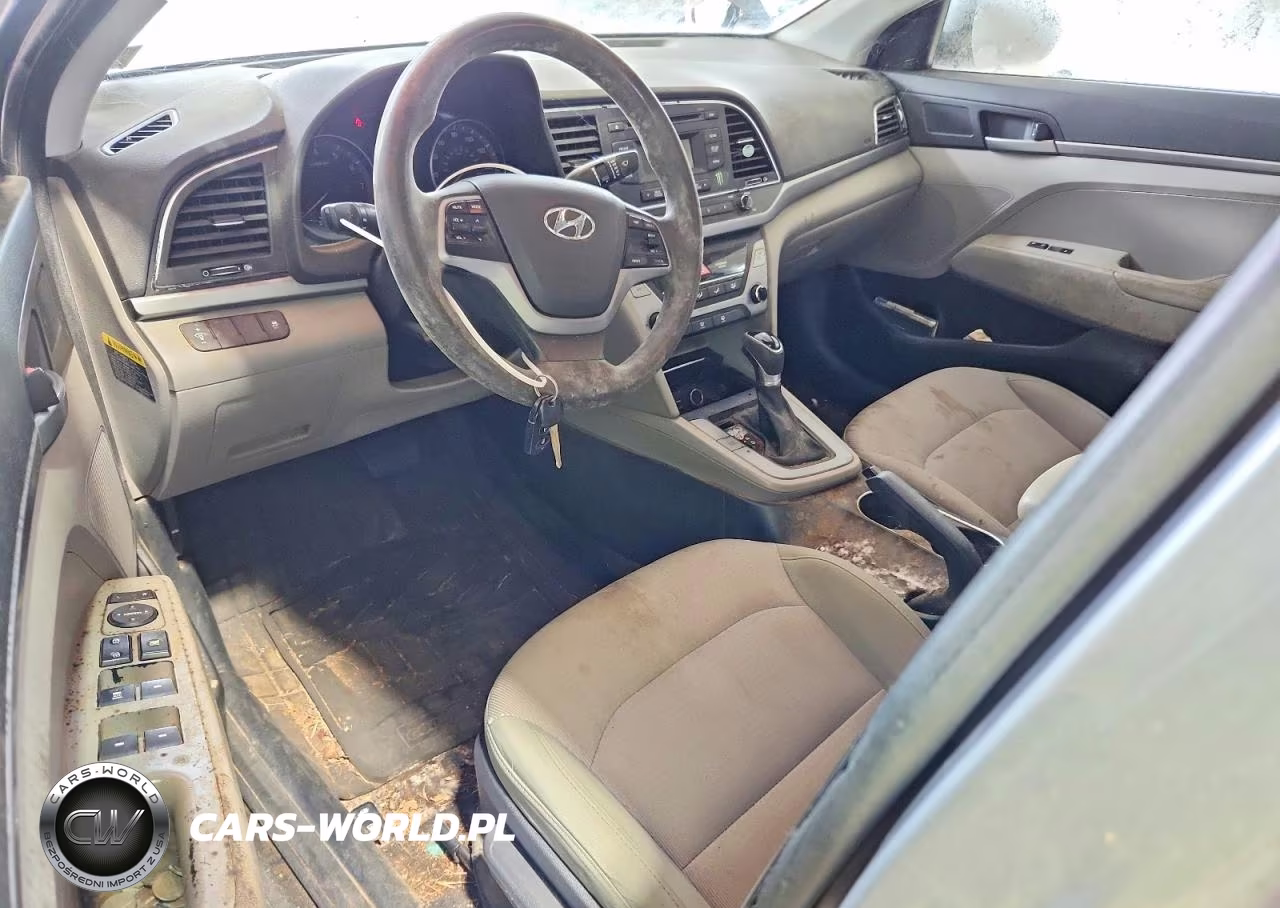 2017 Hyundai Elantra Se VIN:5NPD74LFXHH100738 - 8