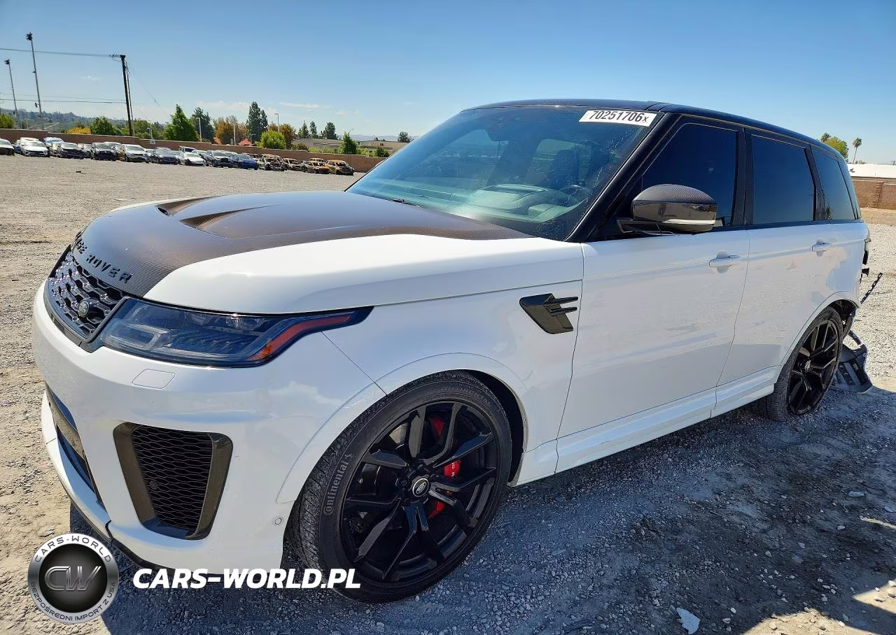 2020 Land Rover Range Rover Sport Svr VIN:SALWZ2RE2LA716108 - 1
