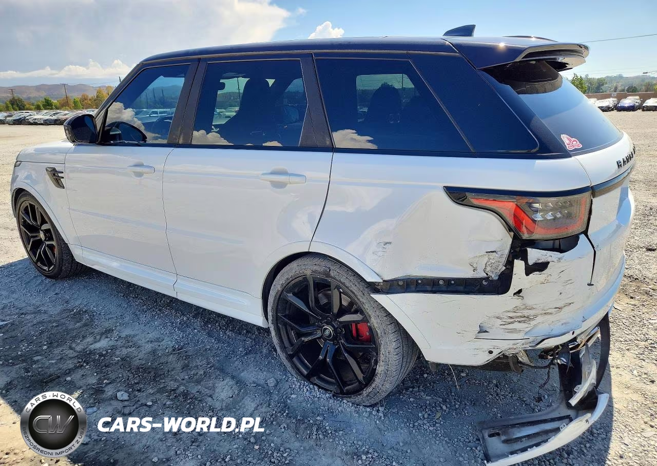 2020 Land Rover Range Rover Sport Svr VIN:SALWZ2RE2LA716108 - 2
