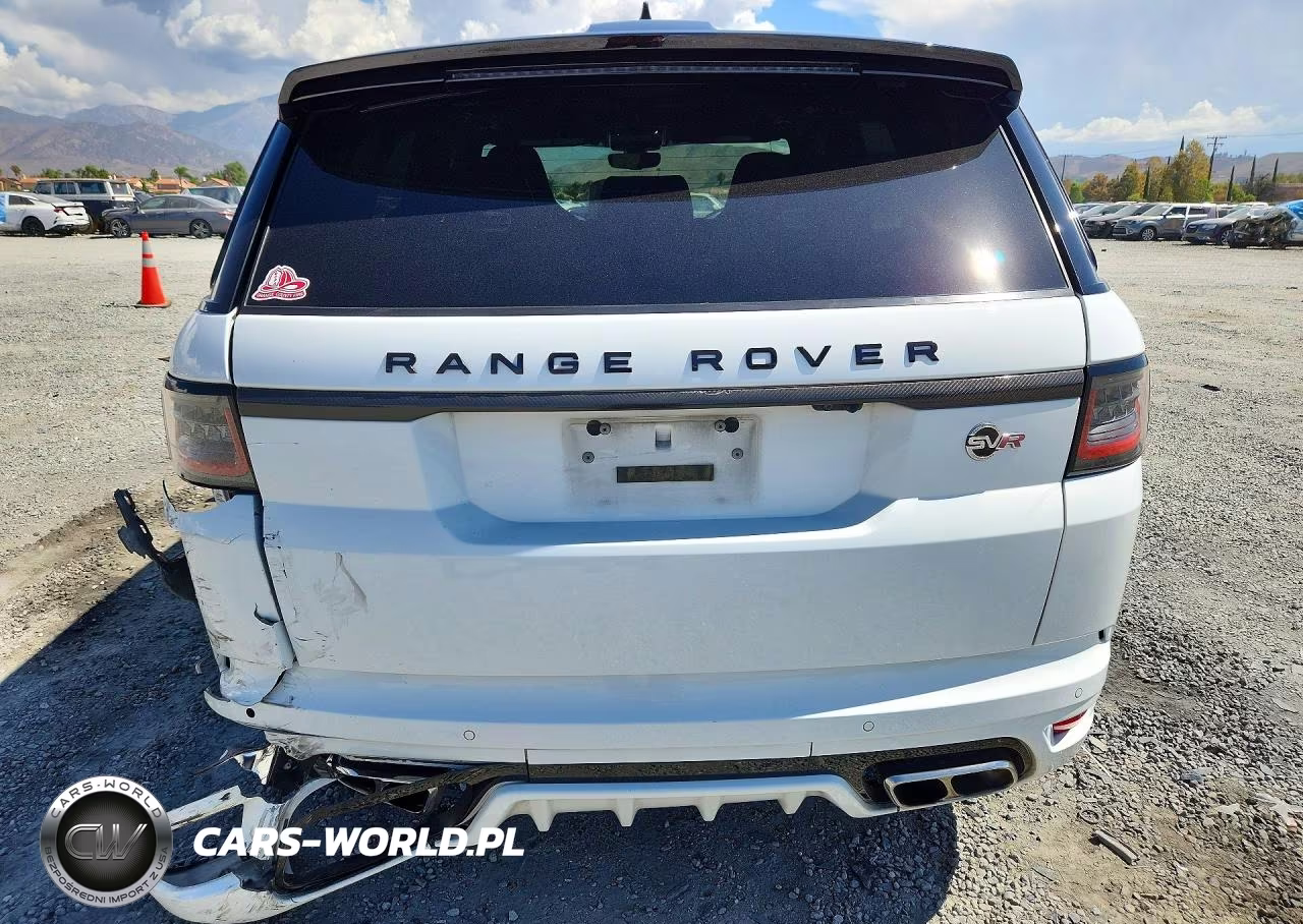 2020 Land Rover Range Rover Sport Svr VIN:SALWZ2RE2LA716108 - 6