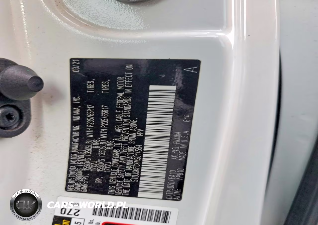 2021 Toyota Sienna Xle VIN:5TDJSKFC4MS014594 - 13