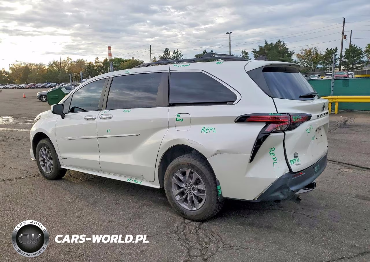 2021 Toyota Sienna Xle VIN:5TDJSKFC4MS014594 - 2