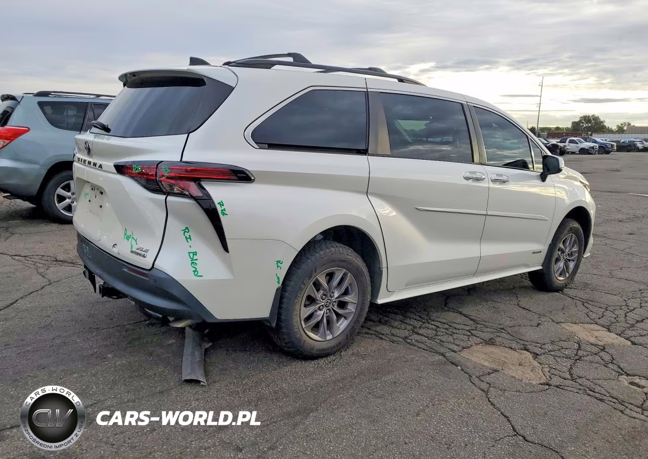 2021 Toyota Sienna Xle VIN:5TDJSKFC4MS014594 - 3